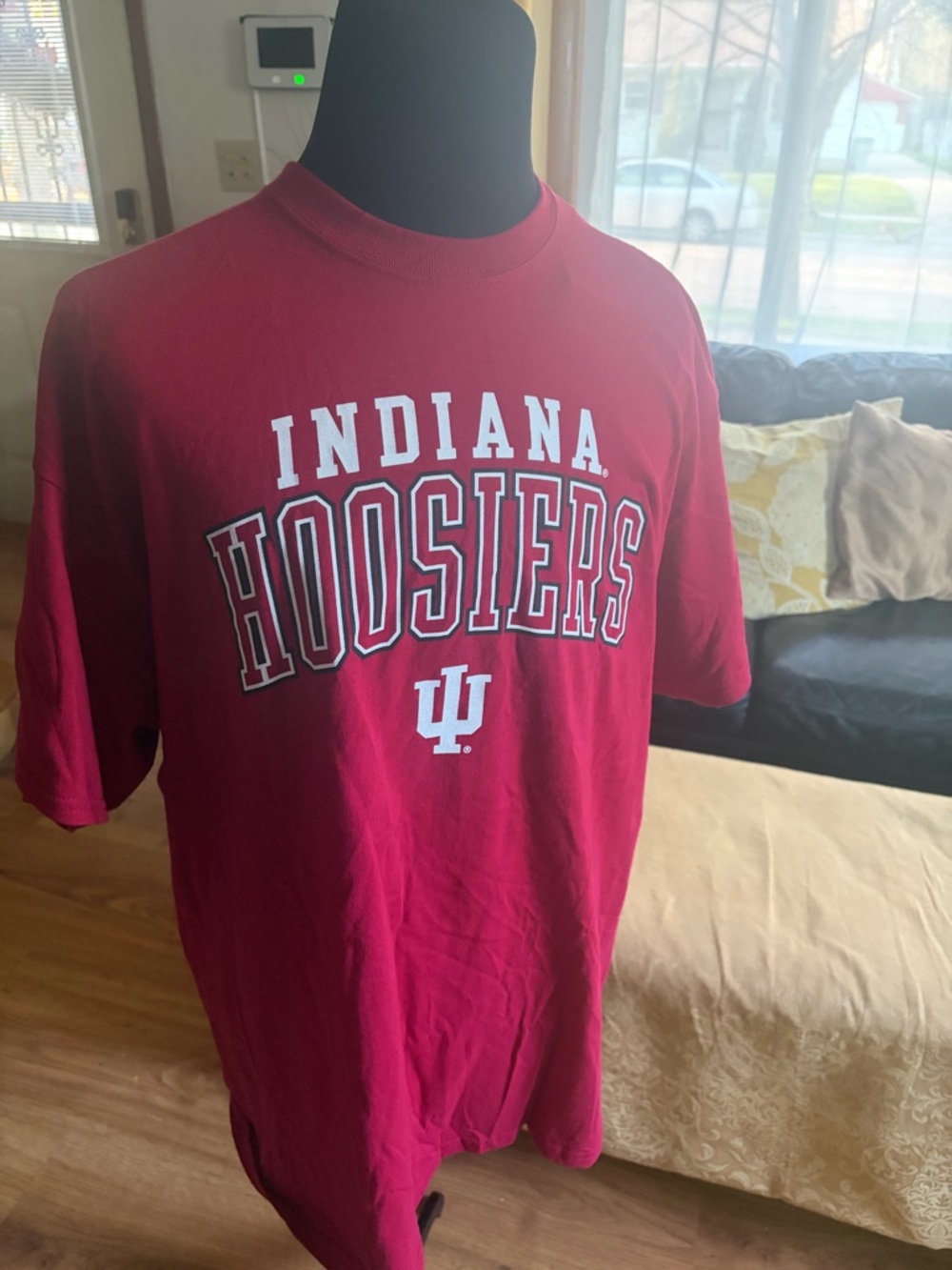 Fanatics Scarlet Indiana Graphic T‑Shirt